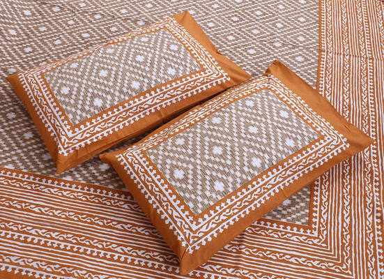 Bedsheets King Size with Pillow Covers (Princess 023